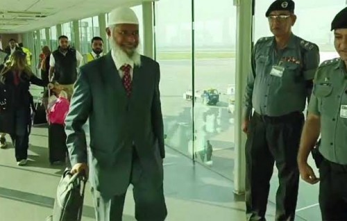 Zakir Naik ge X account ah nuvadhevey goiy India in hadhaifi