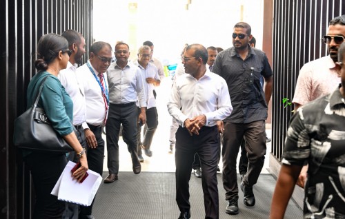 President Nasheed to India on an official visit