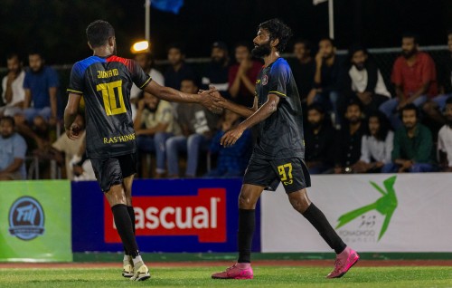 Shaappe ge hattrick aaeku Rashinne SC in feshee thafaathu bodu molhakun