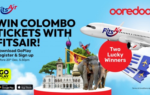 Ooredoo Fun Run ge 2 naseebuveriyakah Colombo dhekolhu ticket