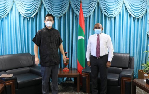 China aa gulhigen Raajjeyge iguthisoadhu kurieruveyne goiythakaa behey gothun mashvaraa kohffi