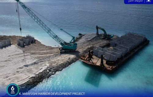 K. Maafushi Harbour Development Project well underway: MTCC