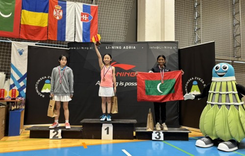 Laibaa ah anekkaa ves bainalaguvaamee kaamiyaabee eh, Slovenia mubaaraathun bronze medal