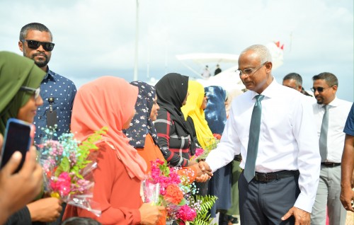 President Solih to travel to HA and HDh. Atoll next week