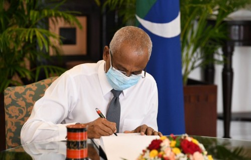 Hussain Mohamed ge thauziyaa dhaftharugai Raees soikuravvaifi