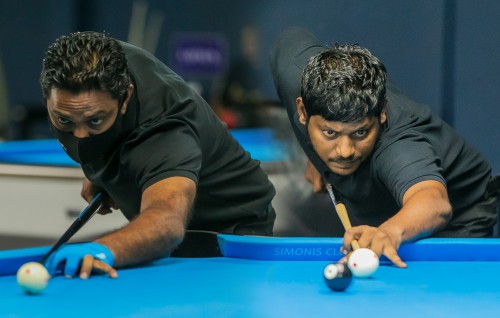 National Billiard Championship: Firihen furathama division ge championkan Fayaz ah, Dhevana division ge championkan Abbas ah