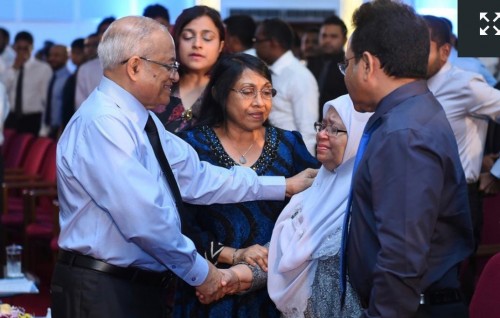 President Solih conveys condolences to the family of the late Moomina Abdul Gayyoom