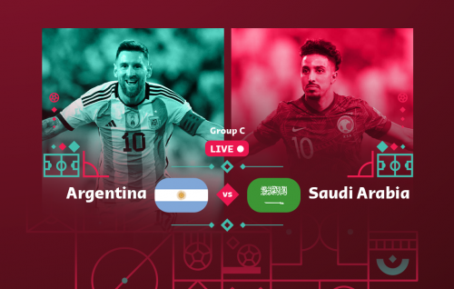 World Cup: Argentina - Saudi Arabia