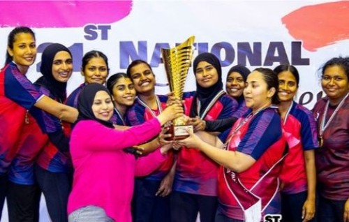Gaumee Netball mubaaraathuge champion kan Club Matrix ah