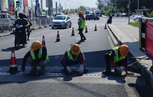 Sinamale' bridge ge maintenance masakkaiy thah China ge CCCC in fashaifi