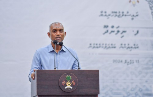 Nilandhoo akee rayyithun fahuruverivaa fadha urban center akah hadhaidheynan: Raees