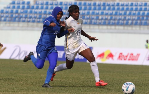 SAFF anhen mubaaraiyy: Raajjeyge furathama match gai Lanka kairin balivejje
