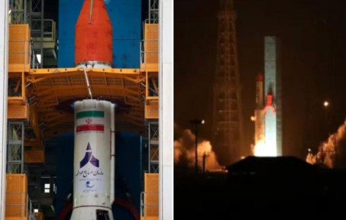 Iran in ehffaharaa 3 satellite launch kohffi