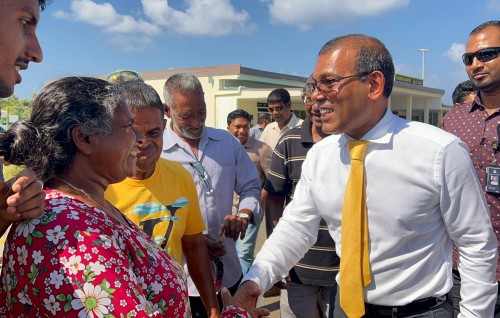 Riyaasee Primary ge campaign ah Raees Nasheed fuvahmulakah