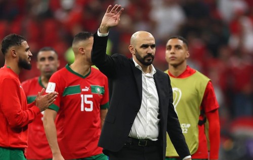 Morocco team ah football dhuniye fakhuruveri vaane, finalgai aharen support kuraanee France ah: Morocco coach