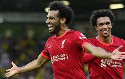 Liverpool ah molheh, thariakee record hedhi Salah