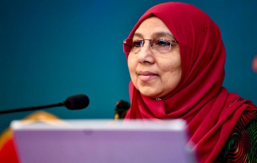Anhen kuhjjaku vaki gothakah hedhun elhumakee ekuhjjaa aa medhu jinsee gonaa kuran huhhdha libey kameh noon: Gender Minister