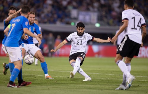 Nations league: Italy ge aa feshun Germany aa evvaru