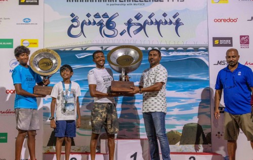 Rannamaari challenge ge champion kan Ammadey ah, Surf league hoadhee Iboo