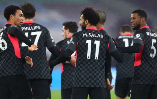 Salah ge 2 goal aaeku Liverpool 3 vana ah, Brighton athun Tottenham bali