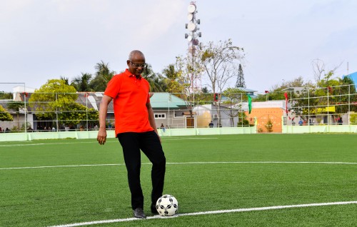 Raees Solih, Holhudhoo football dhandu hulhuvaidhevvun