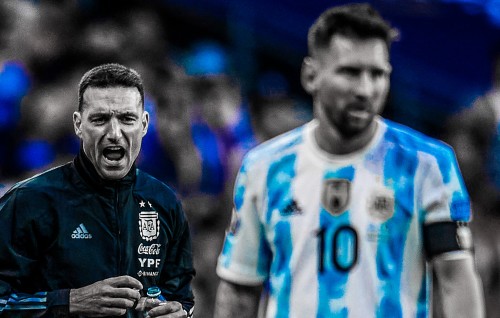 Scaloni: Messi retire kurumun ''dhookoh nudhaan'' furathama edhunu coach, eynaa aaeku Final ah!