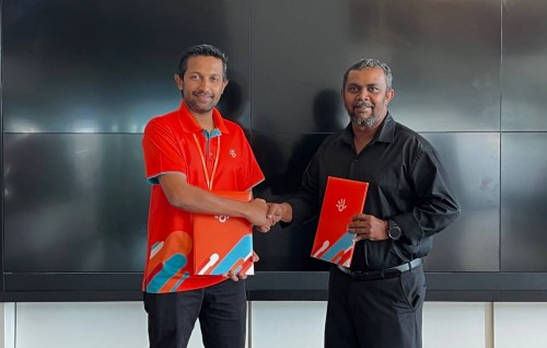 Athletics association ge digital partner akah Dhiraagu