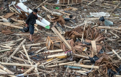 Indonesia gai GPS beynunkohggen Tsunami dhenegannaane nizaameh gaaimukuranee
