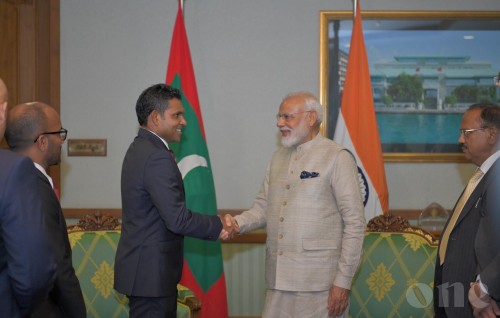 Vice President meets Indian Prime Minister Modi