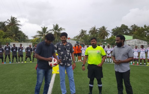 Mahibadhoogai veterans football mubaaraatheh fashaifi