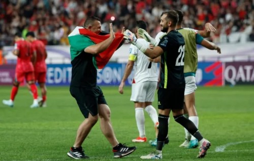 Palestine ge gaumee football team in Palestine ge nan dhiruvanee