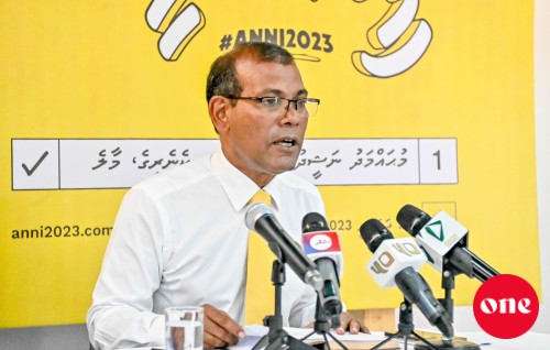 MDP in beynun vanee AG  balikashi kuran: Nasheed