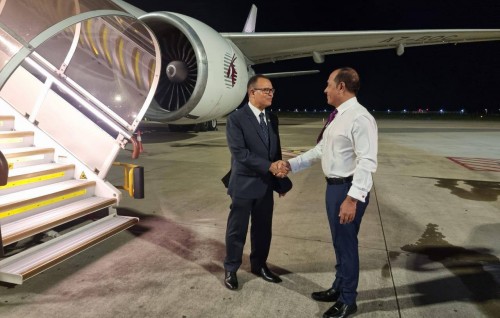 Minister Adam Shareef departs to Iran as Special Envoy to the President for Raisi's Funeral