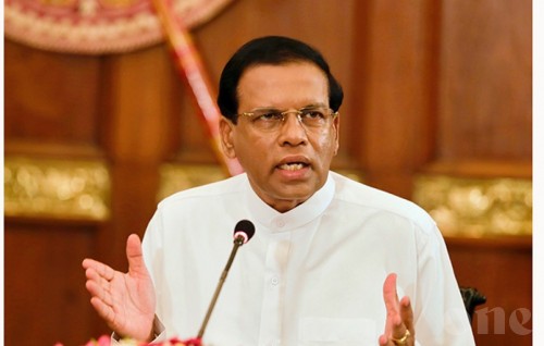 President Sirisena: Reports had  explosives and targets of the attack