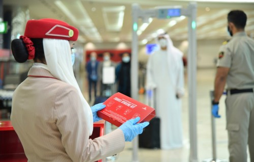 Emirates Airline Introduces Free Hygiene Kits for Passengers as Flights Resume