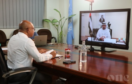 Minister Shahid holds virtual meeting with Foreign Minister of UAE