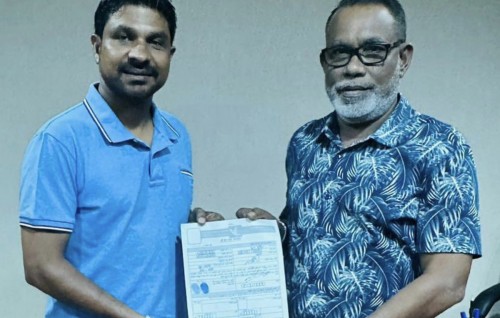Majilis ge Thulusdhoo dhaairaage member PNC ah
