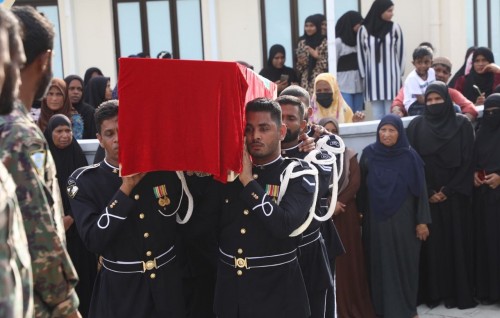 Zaidhaan ge janaazaa rasmee ihzathugai baavaifi