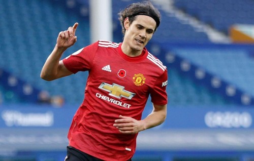 Cavani ge furathama goal aaeku United in Everton balikoffi