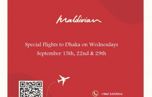 Maldivian to hold special flights to Dakha