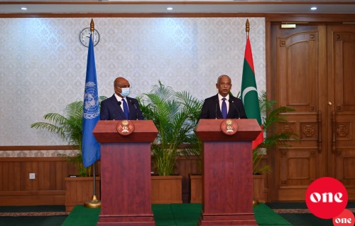 Raees aai UN ge Raees Shahid ge noosveringe bahdhaluvun