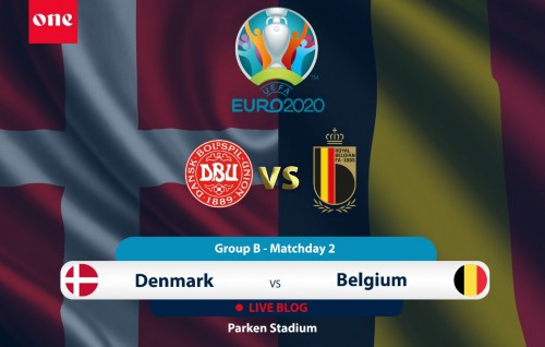 EURO 2020: Belgium 2-1 Denmark