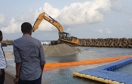 Swimming track gai diving platform eh gaaim kohdheyne bayaku hoadhanee