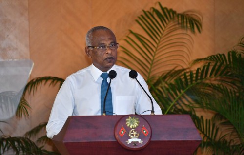 Male ge goatheege mahssalaigai kan oiygoi engithibe siyaasee manfaa hoadhan ulhey meehun eba thibi: Raees