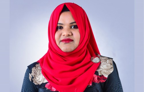 Vazeefaa aa behey tribunal ge Raees kamah Aminath Abdhulla Zuhair ayyankurahvaifi