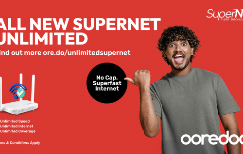 Ooredoo supernet customer innah unlimited internet!