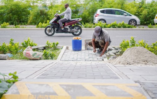 Hulhumale' gai 400 ah vure gina wheelchair ramp gaaimu kohfi