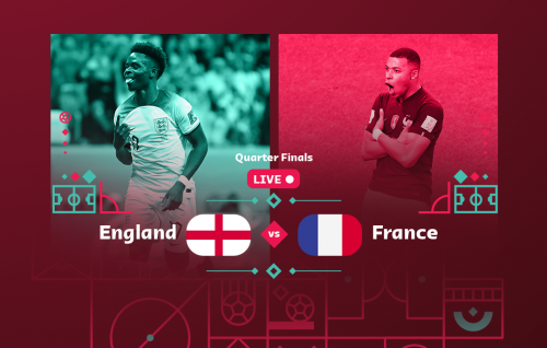 World Cup: England - France