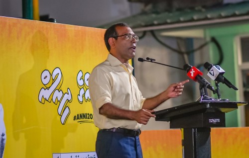 MDP ge vaki meehakah rayyithun thaaeedheh nukurey, vote dhenee MDP ge siyaasathu thakah: Nasheed